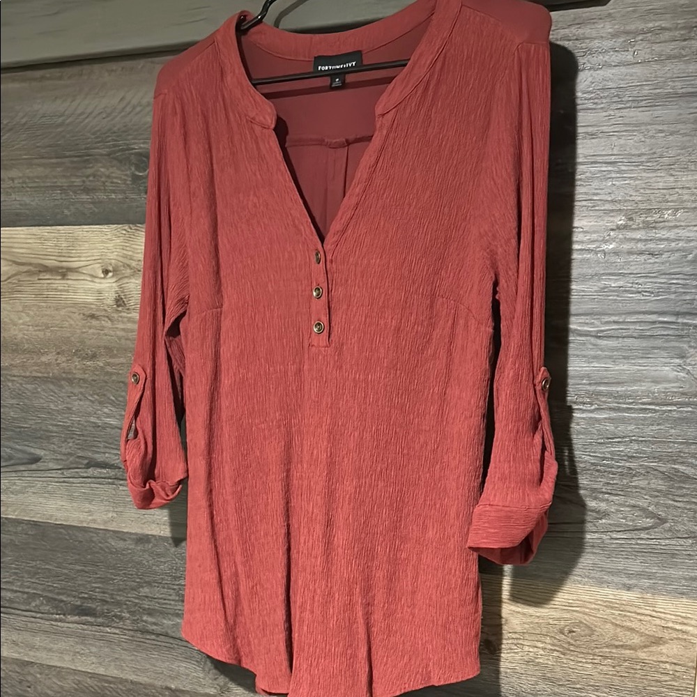Papermoon Rust Red Blouse